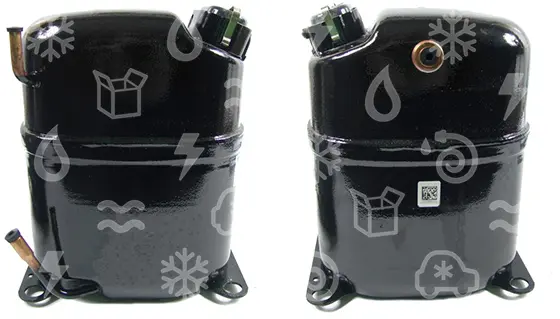 kompresor Tecumseh TAJ2464Z, LBP - R404A, 400V, 50 Hz, 3 fáze, pájecí